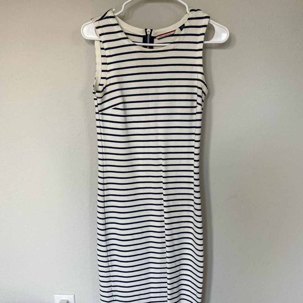 Tommy Hilfiger Stretch Cotton MIDI Dress